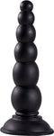 MenStuff Beaded Probe Anaalplug (Zwart)