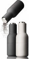 Menu - Bottle Grinder - Peper- & Zoutmolen - Ash/Carbon Steel - Zwart/Lichtgrijs RVS - Set van 2