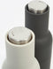 Menu - Bottle Grinder - Peper- & Zoutmolen - Ash/Carbon Steel - Zwart/Lichtgrijs RVS - Set van 2