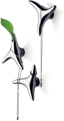 Menu - Juwelenboom Hangend Set van 3 Stuks - Glas - Zilver