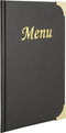 Menukaart Basic A5 - Zwart