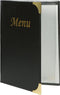Menukaart Basic A5 - Zwart