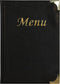 Menukaart Basic A5 - Zwart