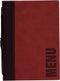 MENUKAARTHOUDER A5 ROOD TRENDY SEC