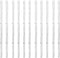 vidaXL - Gaashek - met - palen - 25x1 - m - gegalvaniseerd - staal