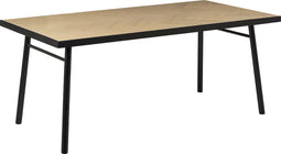 Eettafel IVORIE Licht essenhout 180 cm 90 cm