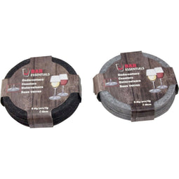 Bar Essentials - Onderzetters (12 stuks) - Vilt - Rond - 10Cm