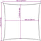 vidaXL - Zonnezeil - 7x7 - m - 100% - polyester - oxford - lichtgrijs