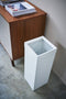Yamazaki Tower - Prullenbak - Slank design met afneembaar deksel - Wit