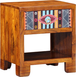 vidaXL - Zijkast - 40x35x45 - cm - Massief - Acaciahout