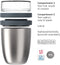 Mepal - Ellipse isoleer lunchpot - 500 ml - Thermos lunchbox - Natural brushed