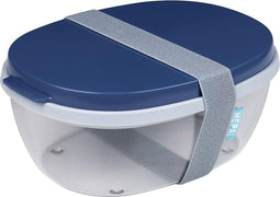 Mepal - Ellipse Saladbox - Lunchbox - Saladebox - Nordic denim