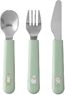Mepal Little Dutch Farm Kinderbestekset 3Dlg