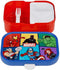 Mepal lunchbox Campus – Broodtrommel met vakjes voor kinderen – Geschikt voor 4 boterhammen – Avengers