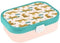 Mepal lunchbox Campus – Broodtrommel met vakjes voor kinderen – Geschikt voor 4 boterhammen – Leopard