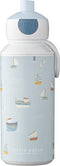 Mepal pop-up drinkfles Campus - 400 ml – Sluit goed af – Drinkbeker voor kinderen – Sailors Bay
