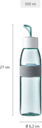 Mepal Waterfles Ellipse Nordic sage 500 ml