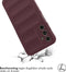 imoshion Hoesje - Geschikt voor Samsung Galaxy A15 (5G) / A15 (4G) - EasyGrip Backcover - Aubergine