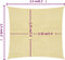 vidaXL - Zonnezeil - 160 - g/m² - 2,5x2,5 - m - HDPE - beige