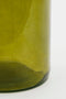 Mica Decorations Rioja - Fles Vaas - H75 x Ø18 cm - Gerecycled Glas - Donkergroen