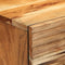vidaXL - Nachtkastje - 50x33x62 - cm - Massief - Acaciahout