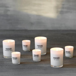 Meraki geurkaars fresh cotton groot