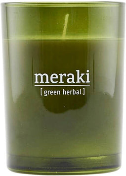 Meraki - Geurkaars Green herbal groen groot