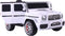 Mercedes G63 Kinderauto Wit | 12V