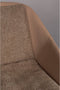 Dutchbone Wakefield - Eetkamerstoelen - Comfortabele kuip met afneembare kussens - Beige (set van 2)