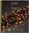 Merga LED, lichtslinger, 12 m, 1020 leds, Arizona wit, zwarte kabel, voor binnen en buiten, 24 V