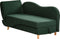MERI II - Chaise longue - Groen - Linkszijdig - Polyester