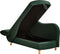 MERI II - Chaise longue - Groen - Linkszijdig - Polyester