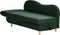 MERI II - Chaise longue - Groen - Linkszijdig - Polyester