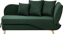 MERI II - Chaise longue - Groen - Rechterzijde - Polyester