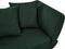 MERI II - Chaise longue - Groen - Rechterzijde - Polyester