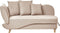 MERI II - Chaise longue - Lichtbruin - Linkszijdig - Polyester