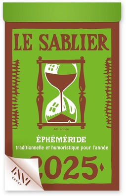 Merkloos - Dagblokkalender Le Sablier, 2025