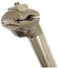 Merkloos Fietszadelpen - ATB - ø30,8mm - Lengte 350mm - Aluminium - Zilver