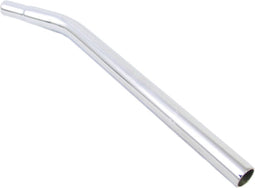 Merkloos Fietszadelpen - Freestyle - Gebogen staal - ø25,4mm - Lengte 360mm - Zilver