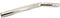 Merkloos Fietszadelpen - Freestyle - Gebogen staal - ø25,4mm - Lengte 360mm - Zilver