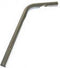 Merkloos Fietszadelpen - Freestyle - Gebogen staal - ø25,4mm - Lengte 360mm - Zilver