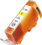 Merkloos – Inktcartridge / Alternatief voor de Canon CLI-526Y / 4543B001 inktcartridge