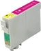 Merkloos – Inktcartridge / Alternatief voor de Epson T0713 - Inktcartridge magenta inktmedia huismerk Cartridge