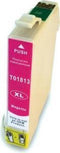Merkloos – Inktcartridge / Alternatief voor de Epson T1813 magenta huismerk