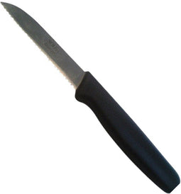 Merkloos Kartel Aardappelmesje RVS 8.5 cm - Vaatwasserbestendig - Zwart Heft