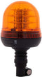 Merkloos LED Zwaailicht / Zwaailamp - Flexibele Voet - Oranje - 12/24 Volt