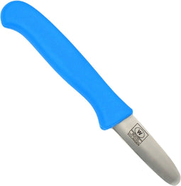 Merkloos Paprikamesje blauw kunststof heft 53 mm
