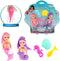 Mermaids Zeemeerminpop met Accessoires, 12cm