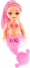 Mermaids Zeemeerminpop met Accessoires, 12cm