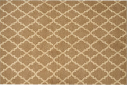 MERMER - Laagpolig vloerkleed - Beige - 200 x 300 cm - Jute
